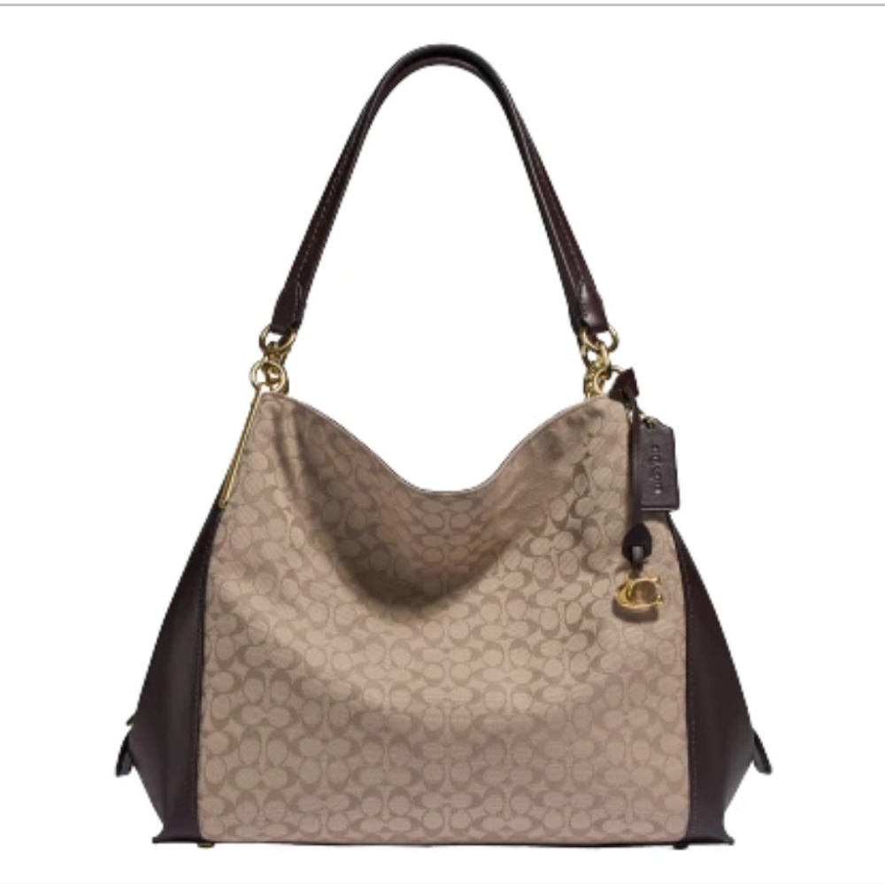 👜 COACH Purse, Luxury Handbag, Leather Shoulder bag